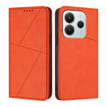 For Xiaomi Redmi Note 14 4G (164.84mm) Wallet Case Magnetic Closure Leather Flip Phone Cover with Stand