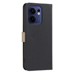 BINFEN COLOR För Oppo Reno13 F 5G (Reno 13 FS 5G) / 4G Läderfodral BF36 Blommönster mobilskal RFID-blockerande Plånboksställ