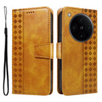 For Oppo Find X8 Pro 5G Leather Case Wallet Stand Grids Imprinted Phone Cover with Strap