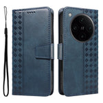 For Oppo Find X8 Pro 5G Leather Case Wallet Stand Grids Imprinted Phone Cover with Strap