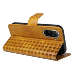 For Xiaomi Redmi A5 NFC (EU) (173.45mm) Leather Case Wallet Stand Grids Imprinted Phone Cover with Strap