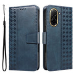For Xiaomi Redmi A5 NFC (EU) (173.45mm) Leather Case Wallet Stand Grids Imprinted Phone Cover with Strap