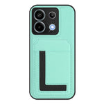 Xiaomi Poco X6 5G / Xiaomi Redmi Note 13 Pro 5G Magnetiskt skal TPU + PU-läder bakstycke med avtagbar korthållare