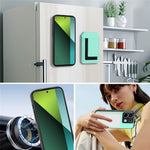 Xiaomi Poco X6 5G / Xiaomi Redmi Note 13 Pro 5G Magnetiskt skal TPU + PU-läder bakstycke med avtagbar korthållare