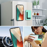 Xiaomi Redmi Note 13 5G Magnetiskt Skal TPU + PU Läder mobil Baksida med Avtagbar Korthållare