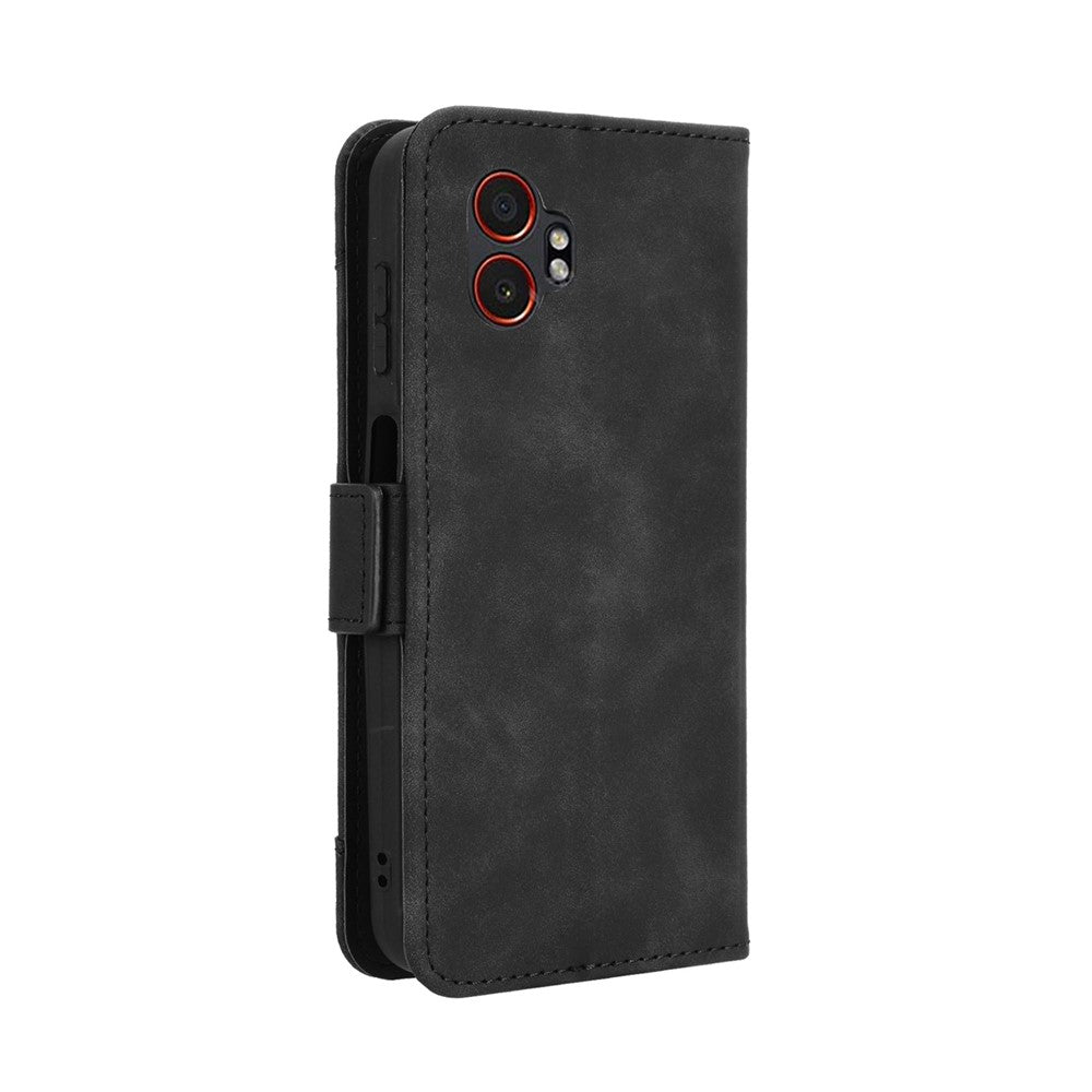 For Samsung Galaxy XCover7 Pro Leather Case Phone Wallet Cover with Multiple Card Slots