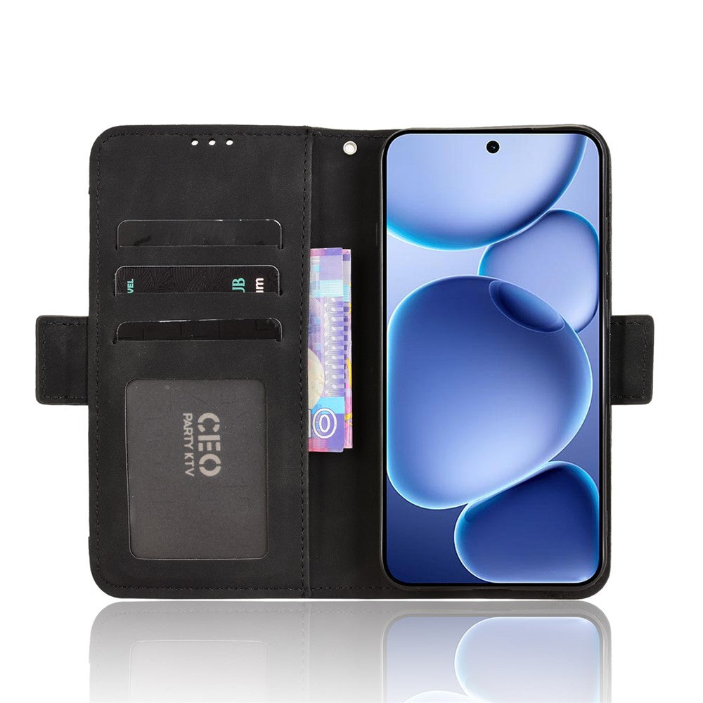 For Oppo Find X8s 5G Leather Case Phone Wallet Cover with Multiple Card Slots