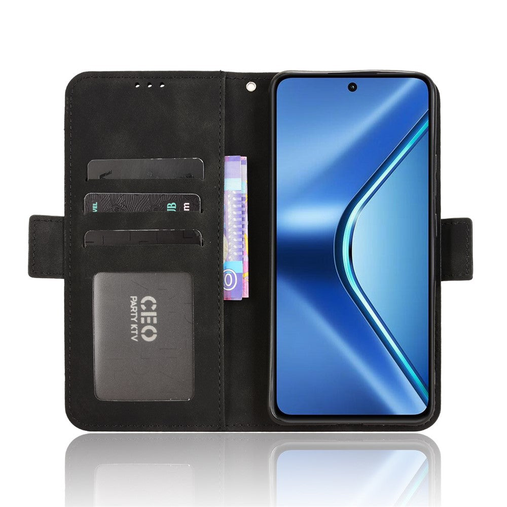 For Oppo K13 5G Leather Case Phone Wallet Cover with Multiple Card Slots