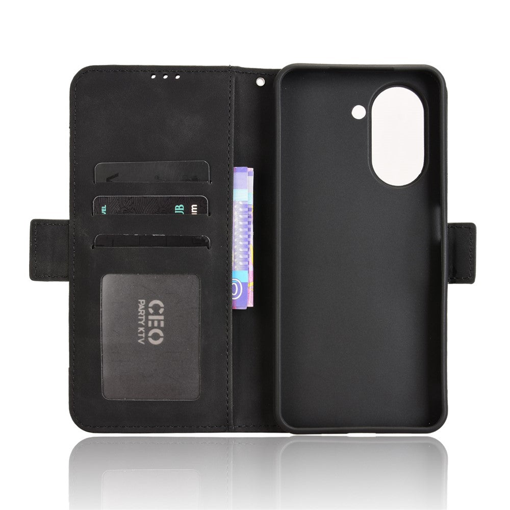 For Xiaomi Redmi A5 NFC (EU) (173.45mm) Leather Case Phone Wallet Cover with Multiple Card Slots