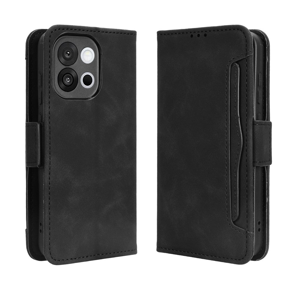 Til OnePlus 13T 5G Læder Cover Telefon Pung med Flere Kortlommer
