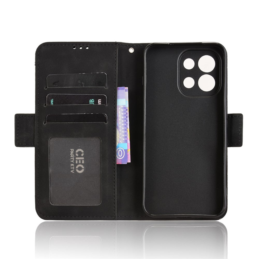 Til OnePlus 13T 5G Læder Cover Telefon Pung med Flere Kortlommer