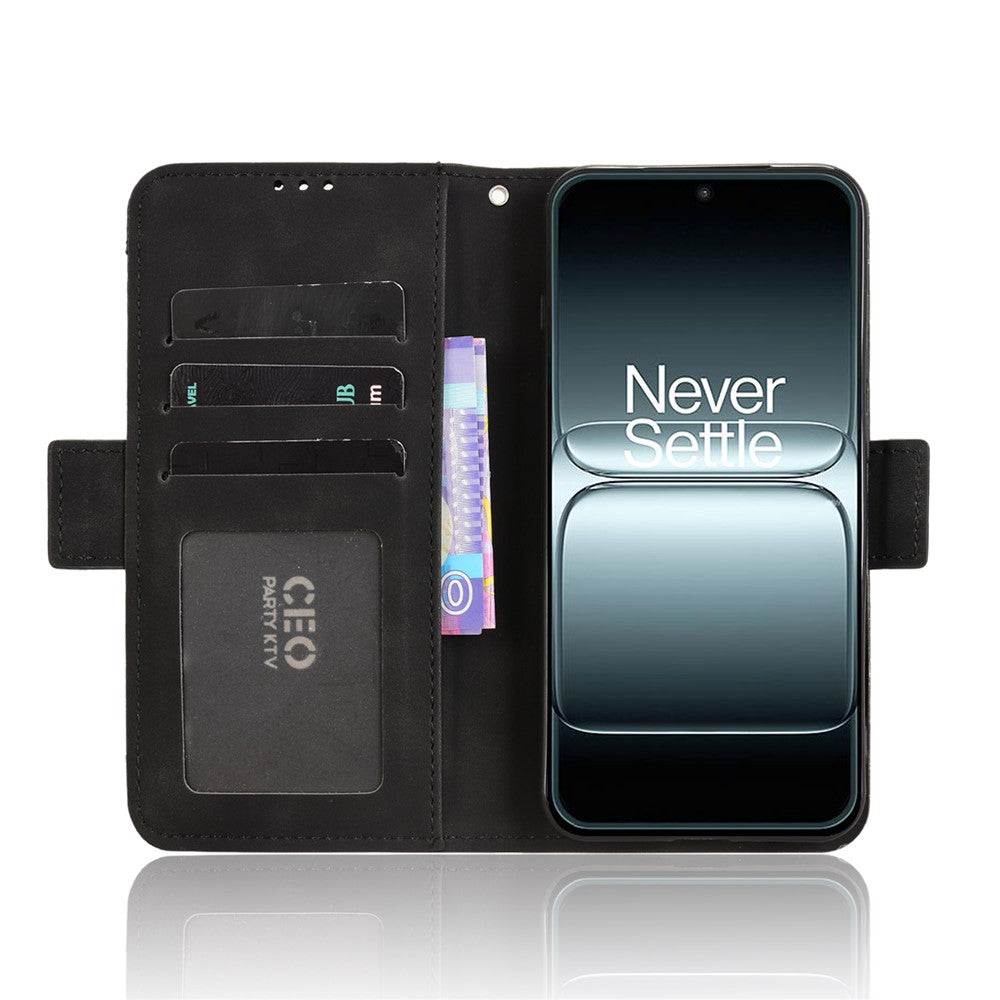 For OnePlus 13T 5G Leather Case Phone Wallet Cover with Multiple Card Slots