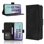 For Samsung Galaxy F56 5G / M56 5G Leather Case Phone Wallet Cover with Multiple Card Slots