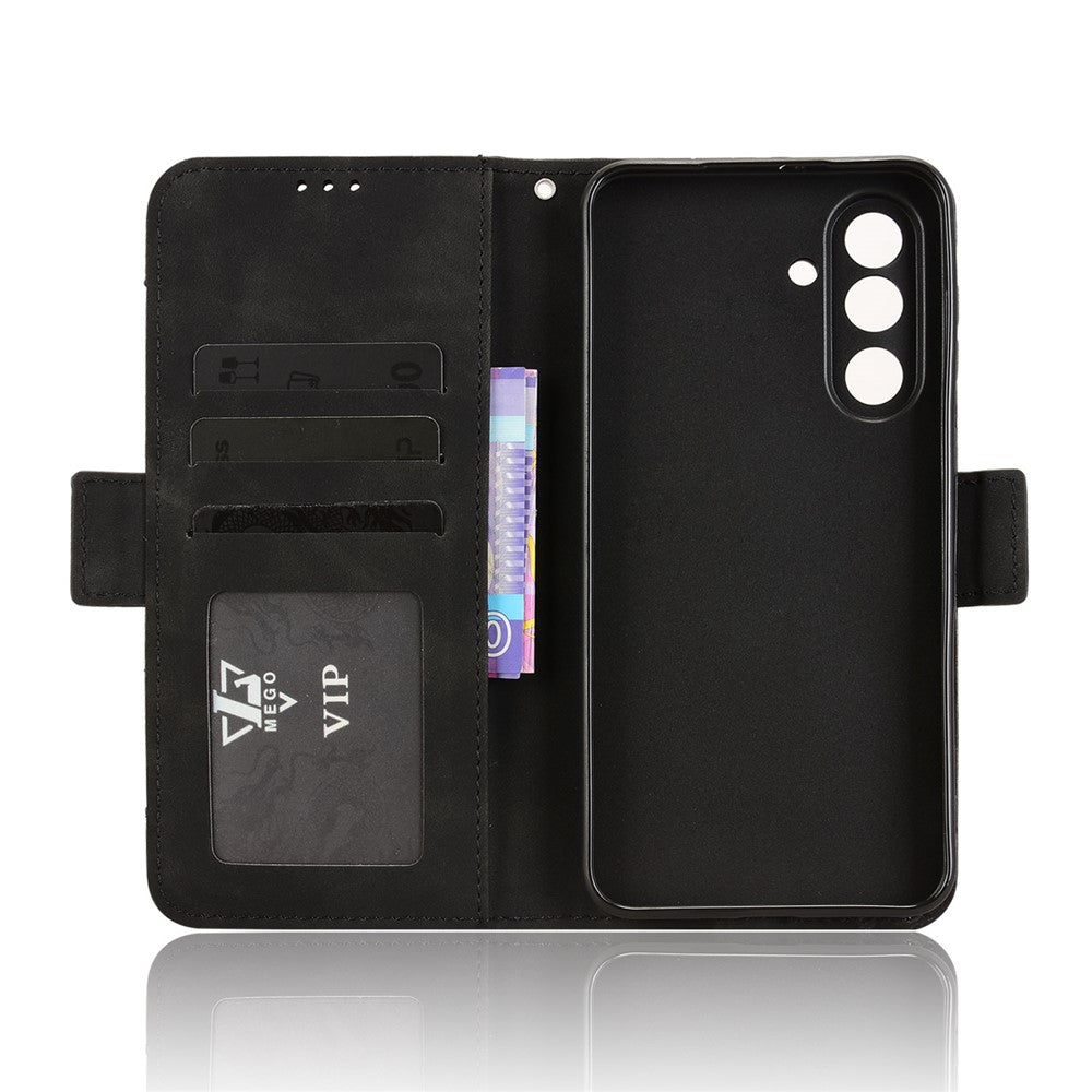 For Samsung Galaxy F56 5G / M56 5G Leather Case Phone Wallet Cover with Multiple Card Slots