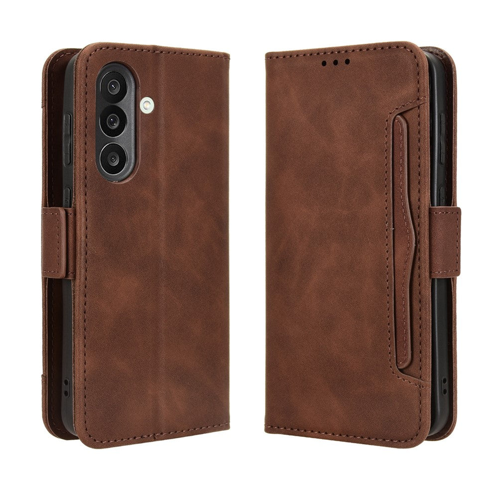 For Samsung Galaxy F56 5G / M56 5G Leather Case Phone Wallet Cover with Multiple Card Slots