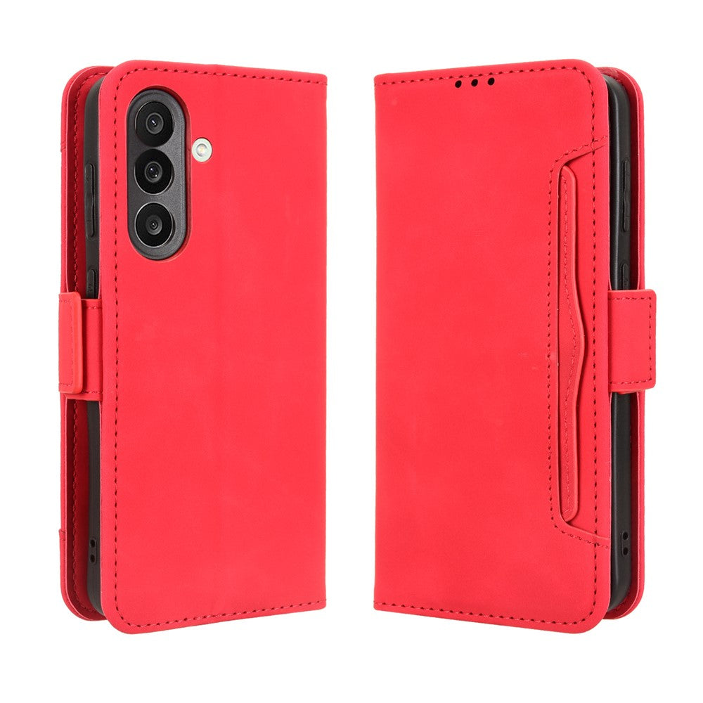 For Samsung Galaxy F56 5G / M56 5G Leather Case Phone Wallet Cover with Multiple Card Slots