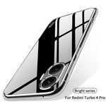 MOFI For Xiaomi Poco F7 5G / Redmi Turbo 4 Pro 5G Clear Phone Case  Ultra-Thin TPU Phone Back Cover