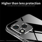 MOFI For Honor X70i Clear Phone Case  Ultra-Thin TPU Phone Back Cover