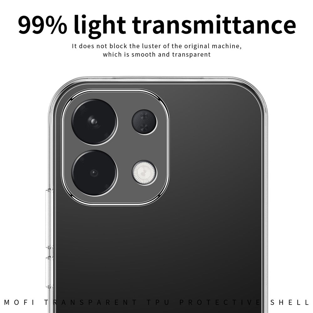MOFI For Oppo K13 5G Clear Phone Case  Ultra-Thin TPU Phone Back Cover