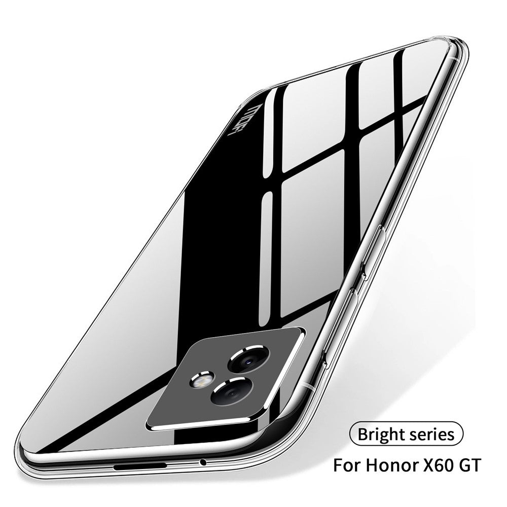 MOFI For Honor X60 GT 5G Clear Phone Case  Ultra-Thin TPU Phone Back Cover