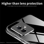 MOFI For Honor X60 GT 5G Clear Phone Case  Ultra-Thin TPU Phone Back Cover
