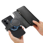 CASENEO För Oppo Reno13 F 5G (Reno 13 FS 5G) / 4G Skal MW-02 Avtagbart Magnetiskt Läderfodral med Flipfunktion