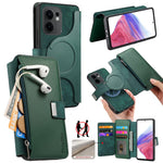 CASENEO För Oppo Reno13 F 5G (Reno 13 FS 5G) / 4G Skal MW-02 Avtagbart Magnetiskt Läderfodral med Flipfunktion
