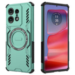 Motorola Edge 50 Pro 5G Magnetiskt Skal Butterfly Armor Hollow Värmeavledande PC + TPU mobilskal