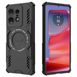 Motorola Edge 50 Pro 5G Magnetiskt Skal Butterfly Armor Hollow Värmeavledande PC + TPU mobilskal