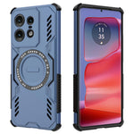Motorola Edge 50 Pro 5G Magnetiskt Skal Butterfly Armor Hollow Värmeavledande PC + TPU mobilskal