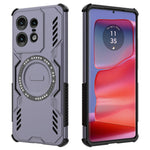 Motorola Edge 50 Pro 5G Magnetiskt Skal Butterfly Armor Hollow Värmeavledande PC + TPU mobilskal