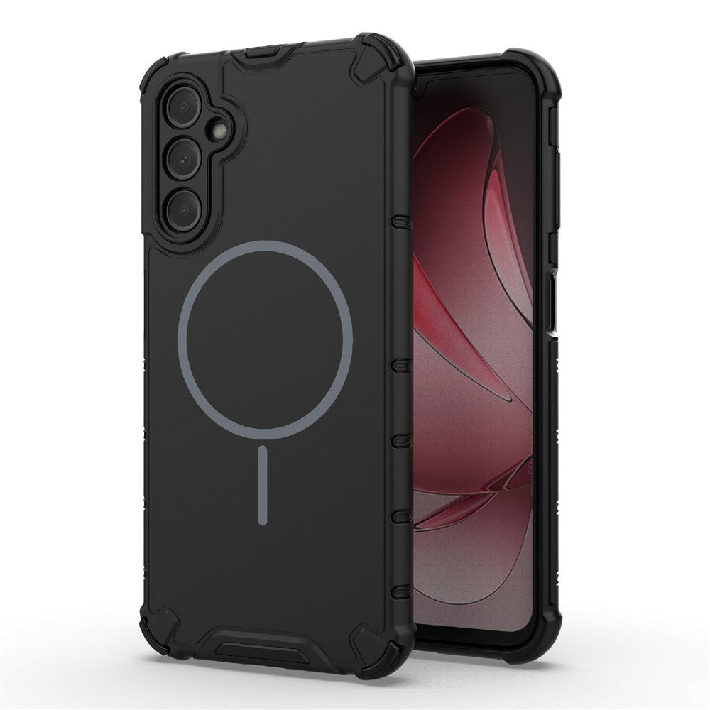 Samsung Galaxy A14 5G / 4G magnetisk etui, varmeafledende og stødsikkert TPU + PC-mobilcover på bagsiden