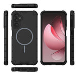 Samsung Galaxy A14 5G / 4G magnetisk etui, varmeafledende og stødsikkert TPU + PC-mobilcover på bagsiden