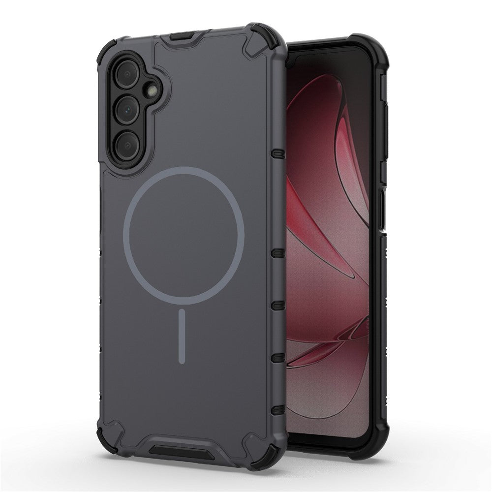 Samsung Galaxy A14 5G / 4G magnetisk etui, varmeafledende og stødsikkert TPU + PC-mobilcover på bagsiden