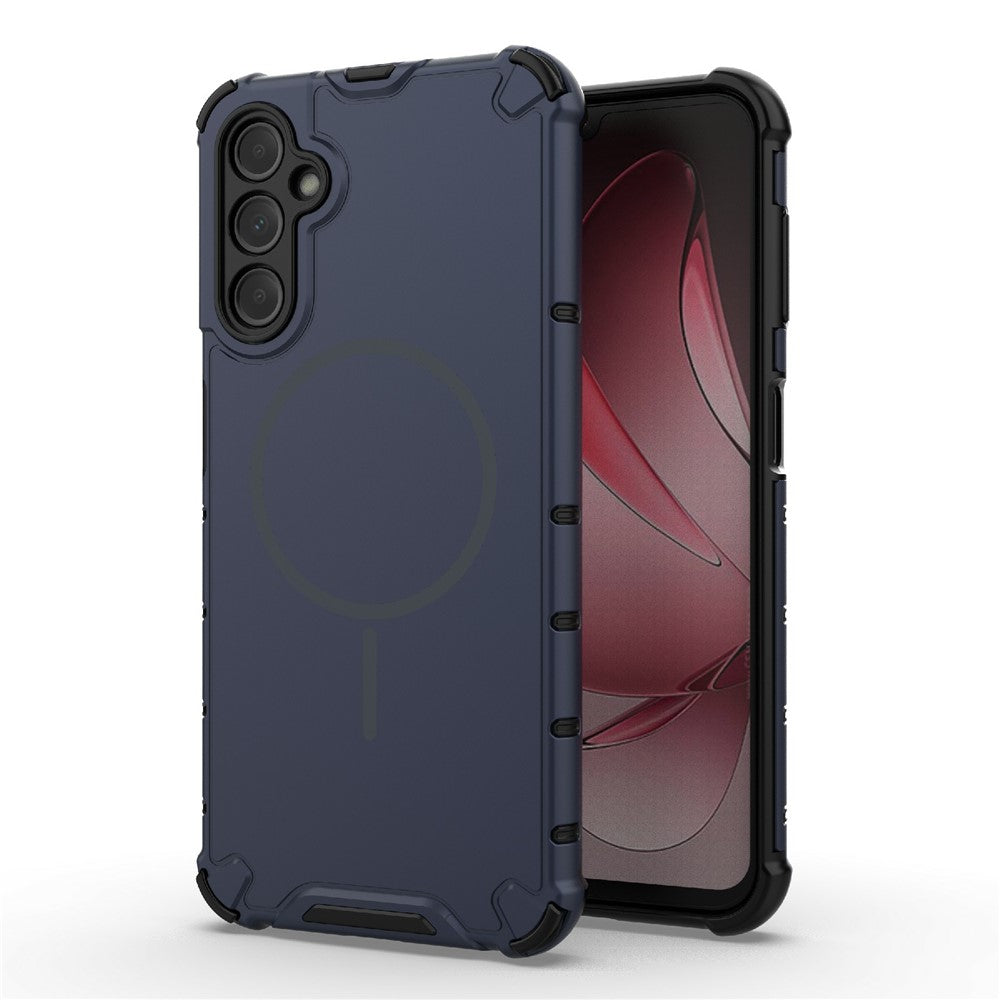 Samsung Galaxy A14 5G / 4G magnetisk etui, varmeafledende og stødsikkert TPU + PC-mobilcover på bagsiden
