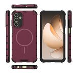 For Samsung Galaxy A15 5G / 4G magnetisk cover Varmeafledende stødsikker TPU + PC telefonbagside