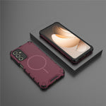For Samsung Galaxy A15 5G / 4G magnetisk cover Varmeafledende stødsikker TPU + PC telefonbagside