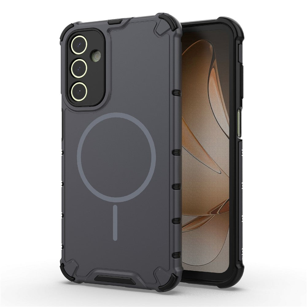 For Samsung Galaxy A15 5G / 4G magnetisk cover Varmeafledende stødsikker TPU + PC telefonbagside