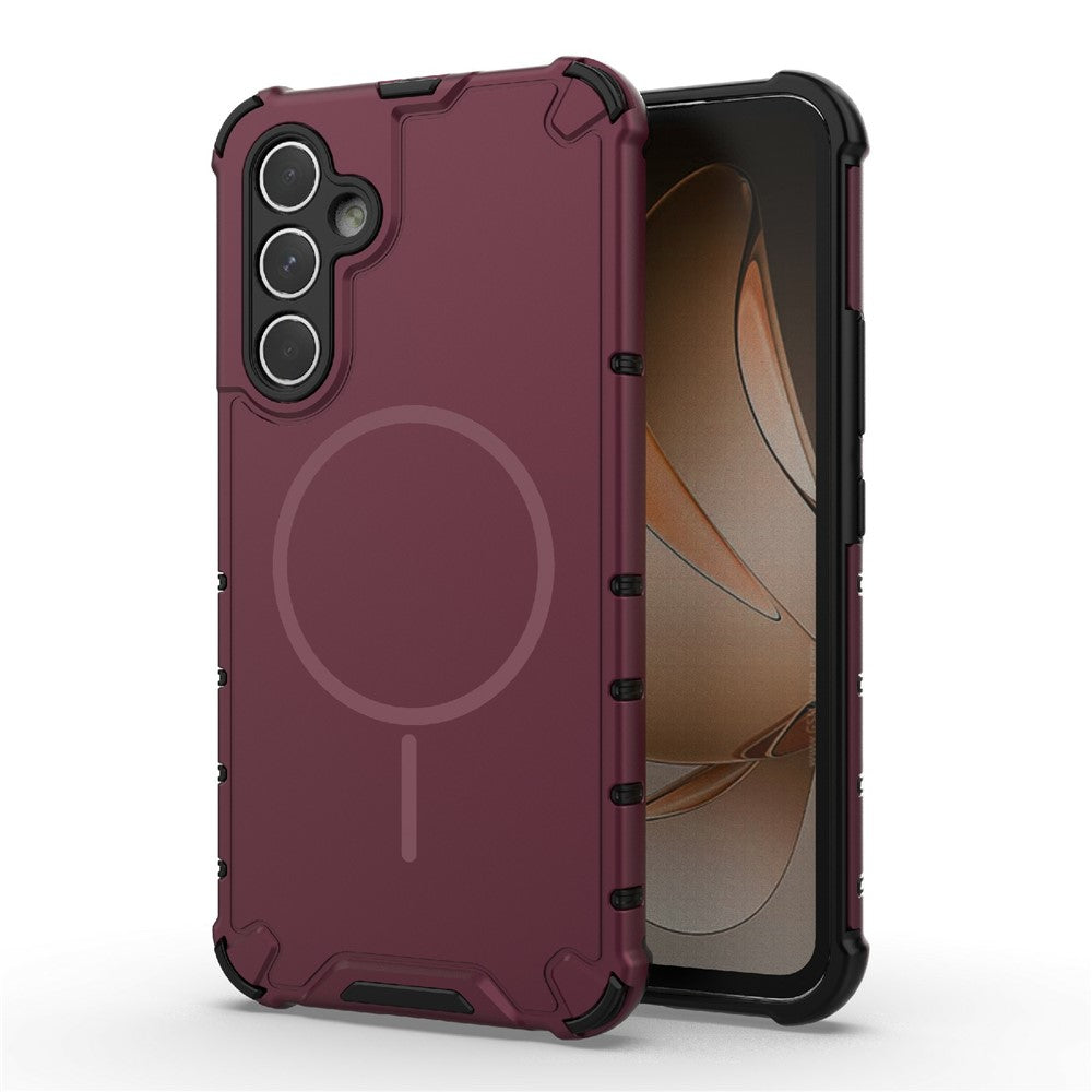 For Samsung Galaxy A54 5G Magnetic Case Heat Dissipation Shockproof TPU + PC Phone Back Cover
