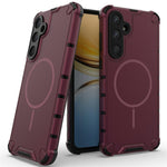 Til Samsung Galaxy A55 5G Magnetisk Etui Varmeafledning Stødsikker TPU + PC Telefonbagcover