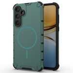 Til Samsung Galaxy A55 5G Magnetisk Etui Varmeafledning Stødsikker TPU + PC Telefonbagcover