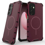 For Samsung Galaxy A25 5G (Global) (161.0mm) Magnetic Case Heat Dissipation Shockproof TPU + PC Phone Back Cover