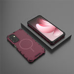 For Samsung Galaxy A25 5G (Global) (161.0mm) Magnetic Case Heat Dissipation Shockproof TPU + PC Phone Back Cover