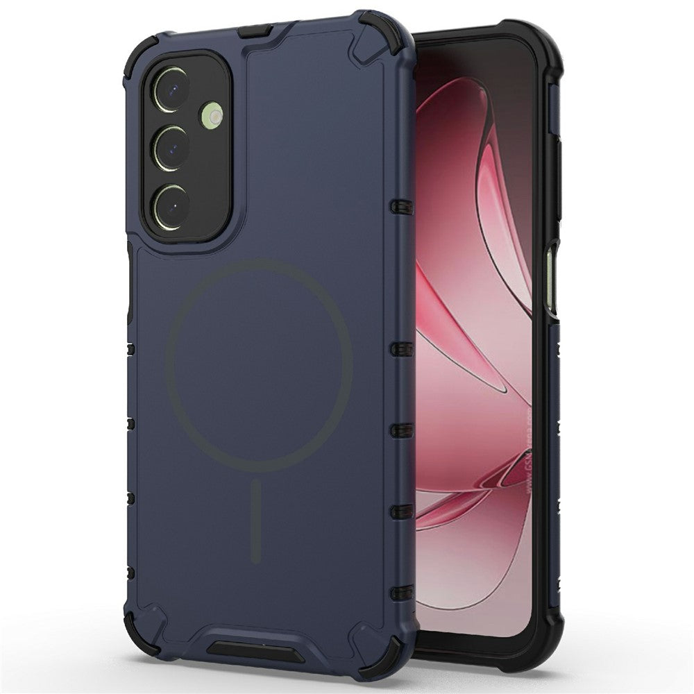 For Samsung Galaxy A25 5G (Global) (161.0mm) Magnetic Case Heat Dissipation Shockproof TPU + PC Phone Back Cover
