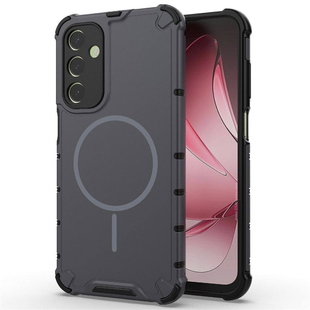 For Samsung Galaxy A25 5G (Global) (161.0mm) Magnetic Case Heat Dissipation Shockproof TPU + PC Phone Back Cover