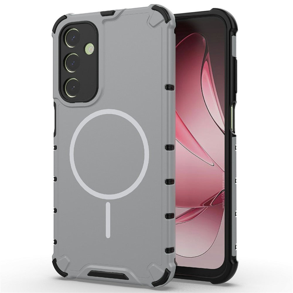 For Samsung Galaxy A25 5G (Global) (161.0mm) Magnetic Case Heat Dissipation Shockproof TPU + PC Phone Back Cover