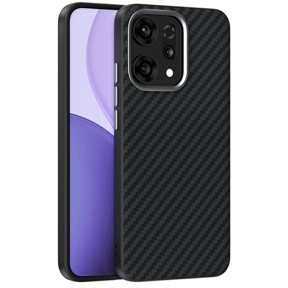 ABEEL For Oppo Reno14 Pro 5G (Global) Magnetic Case Wide Carbon Fiber Texture Back Cover