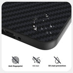 ABEEL For Oppo Reno14 Pro 5G (Global) Magnetic Case Wide Carbon Fiber Texture Back Cover