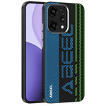 ABEEL For Oppo Reno14 Pro 5G (Global) Magnetic Case Micro-Embossing 6D Printed PC TPU Aluminum Alloy Leather Phone Cover