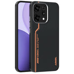 ABEEL For Oppo Reno14 Pro 5G (Global) Magnetic Case Micro-Embossing 6D Printed PC TPU Aluminum Alloy Leather Phone Cover